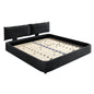 Cloud Bed Frame With Oversized Padded Movable Headboard