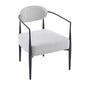 Modern Upholstered Accent Armchair With Pocket Spring Seat