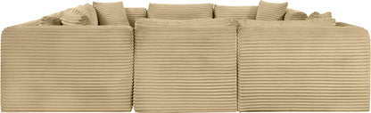 Shaggy - 8 Piece Modular U-Shaped Sectional