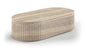 Catania - Concrete Indoor/Outdoor Coffee Table - Travertine