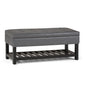 Cosmopolitan - Storage Ottoman Bench With Open Bottom