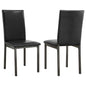 Upholstered Side Chair (Set of 2) - Black