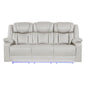 Challenger - LED Power Recliner Sofa