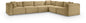Shaggy - 6 Piece Modular Corner Sectional