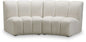 Infinity - 2 Piece Velvet Modular Sectional
