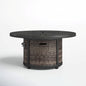 Cassara Resort - Propane Outdoor Fire Pit Table - Brown