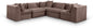 Stellar - 5 Piece Upholstered Modular Sectional