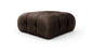Orin - Velvet Performance Fabric Upholstered Modular Ottoman