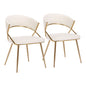 Jie - Glam Dining Chair (Set of 2)