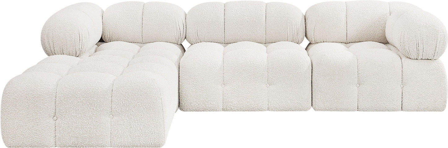 Ames - 4 Piece Fabric Modular Sectional
