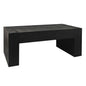 Modern Farmhouse Living Room Block Leg Coffee Table