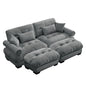 Super Comfort Oversized Modular Sectional Sofa With Movable Ottoman
