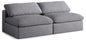 Serene - Modular Armless 2 Seat Sofa