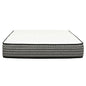 12" Premium Hybrid Mattress In A Box Soft Gel Memory Foam Top With Cooling Technology - Gray / White - Queen