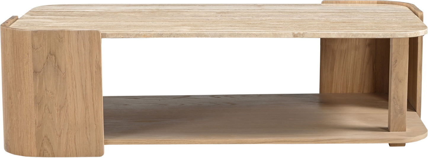 Calabria - Marble And Oak Wood Table