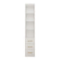 Tall Storage Cabinet With 3 Drawers For Bedroom - White