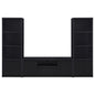 Sloat - 3 Piece Entertainment Center - Black