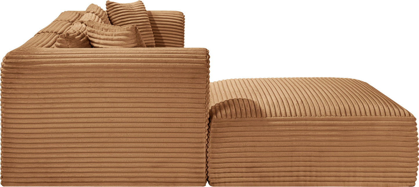 Shaggy - Fabric 4 Piece Modular Sectional