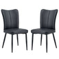 Modern Minimalist Dining Chairs (Set of 2)