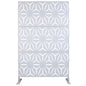 Outdoor & Indoor Metal Privacy Screen, Freestanding Decorative Panels