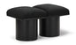 Pavilion - 2 Piece Modular Bench With Black Base