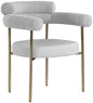 Blake - Dining Chair With Bronze Legs (Set of 2)