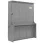 Murphy Bed With Desk, LED Lights & USB Charging Station