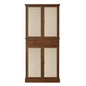 4 Door Storage Cabinet With 1 Drawer, With 4 Adjustable Inner Shelves