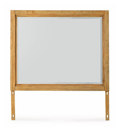 Sherbana - Bedroom Mirror - Light Brown