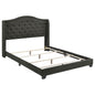 Maassluis - Bed With Button Tufted Headboard