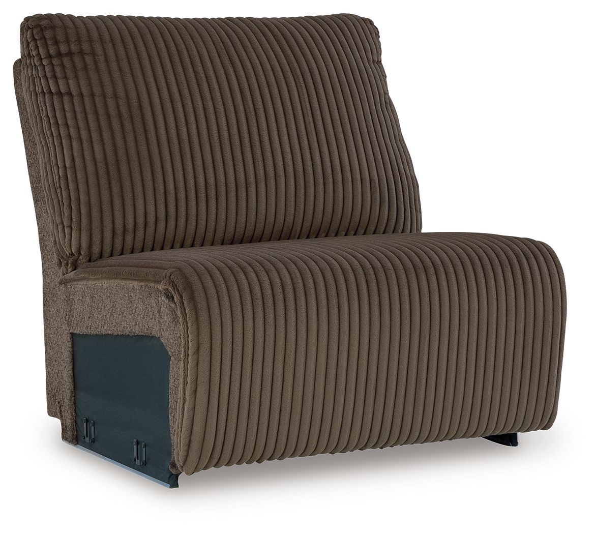 Top Tier - Armless Chair - Chocolate