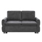 Convertible Sofa Bed Loveseat With Adjustable Backrest And USB Ports