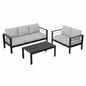 Outdoor Patio Set, All-Weather With Thick Cushions