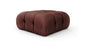 Orin - Velvet Performance Fabric Upholstered Modular Ottoman
