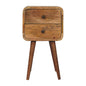 Curved Nightstand,