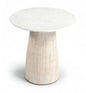 Liona - Marble And Mango Wood Table