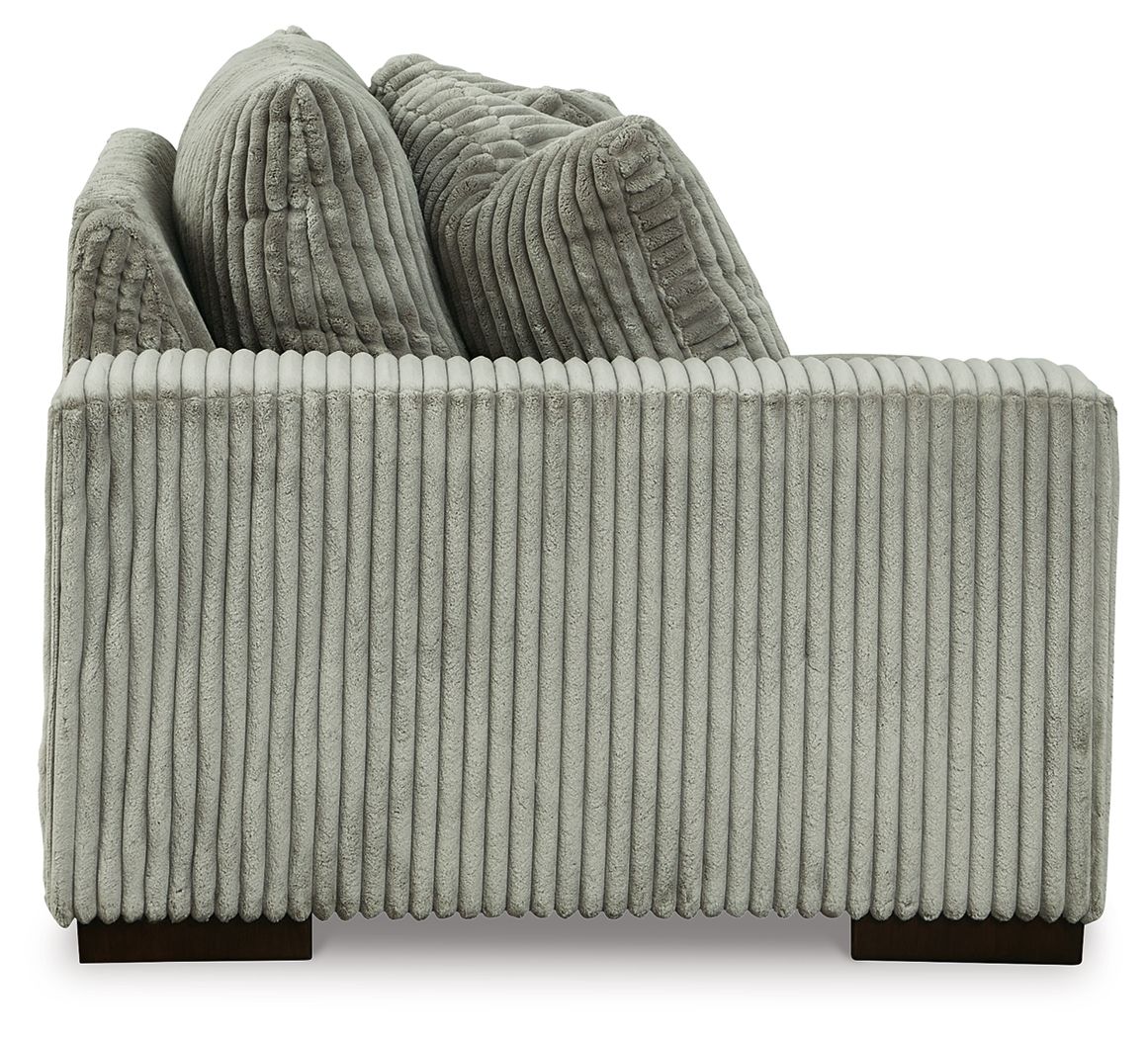 Lindyn - LAF Corner Chair - Fog