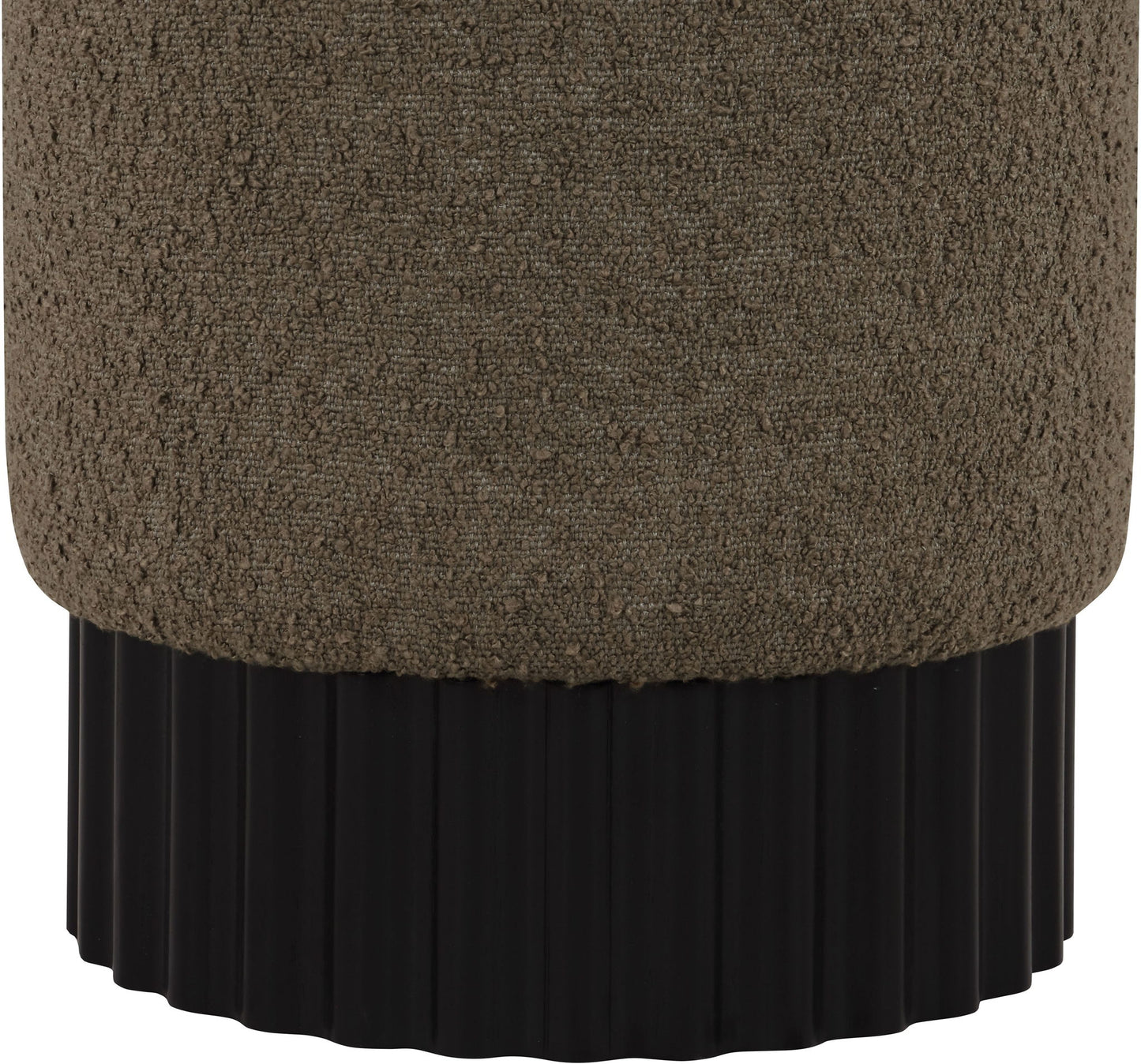 Veranda - Ottoman / Stool With Black Base