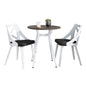 Clara Charlotte - 3 Piece Round Dinette Set Vintage With Rounded