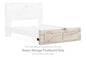 Lawroy - Queen Storage Footboard - Light Natural