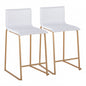 Mara - Contemporary Counter Stool Elegant Design (Set of 2)