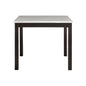Leon - Bar Table And 4 Bar Stools - Espresso / White
