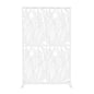 Free Standing Decorative Privacy Screen, Outdoor And Indoor Divider