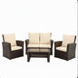 Modern Patio Set With Table And Cushions