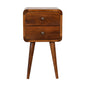 Curved Nightstand