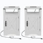 Farmhouse Nightstand, Charging Station & Storage