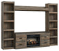 Trinell - 4-Piece Entertainment Center With 60" TV Stand