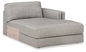 Amiata - Raf Corner Chaise - Glacier