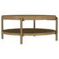 Benson - Round Table With Storage Shelf