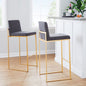 Fuji - Contemporary Design High Back Barstool